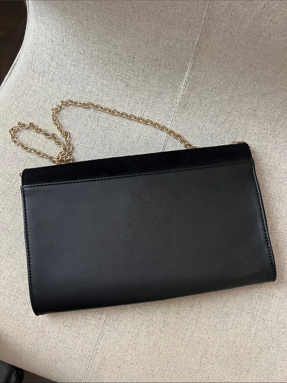 Leather/ Suede Clutch
